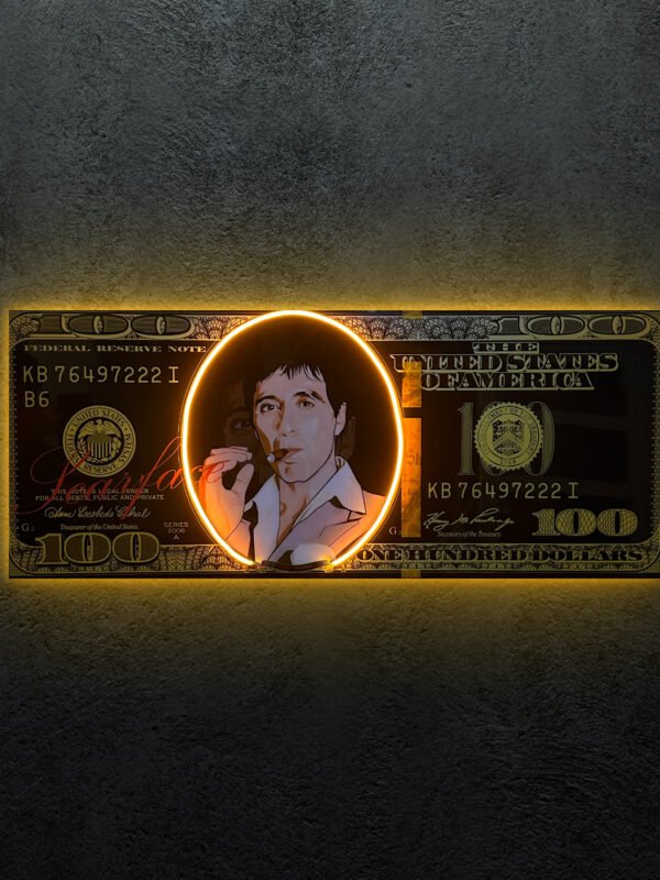Exclusive Golden Scarface Dollar