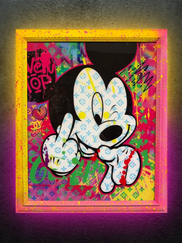 Splatter Mickey Mouse